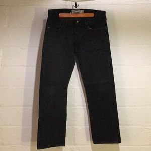 Black Levi Straight Fit Jeans 👖
